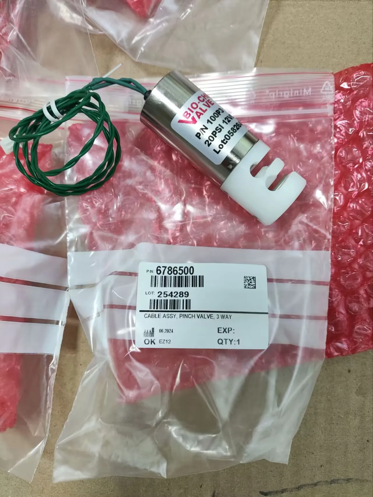 HACH 6786500 Pinch Valve 3 Way Process Analyzer OEM US Origin 1 Year ...