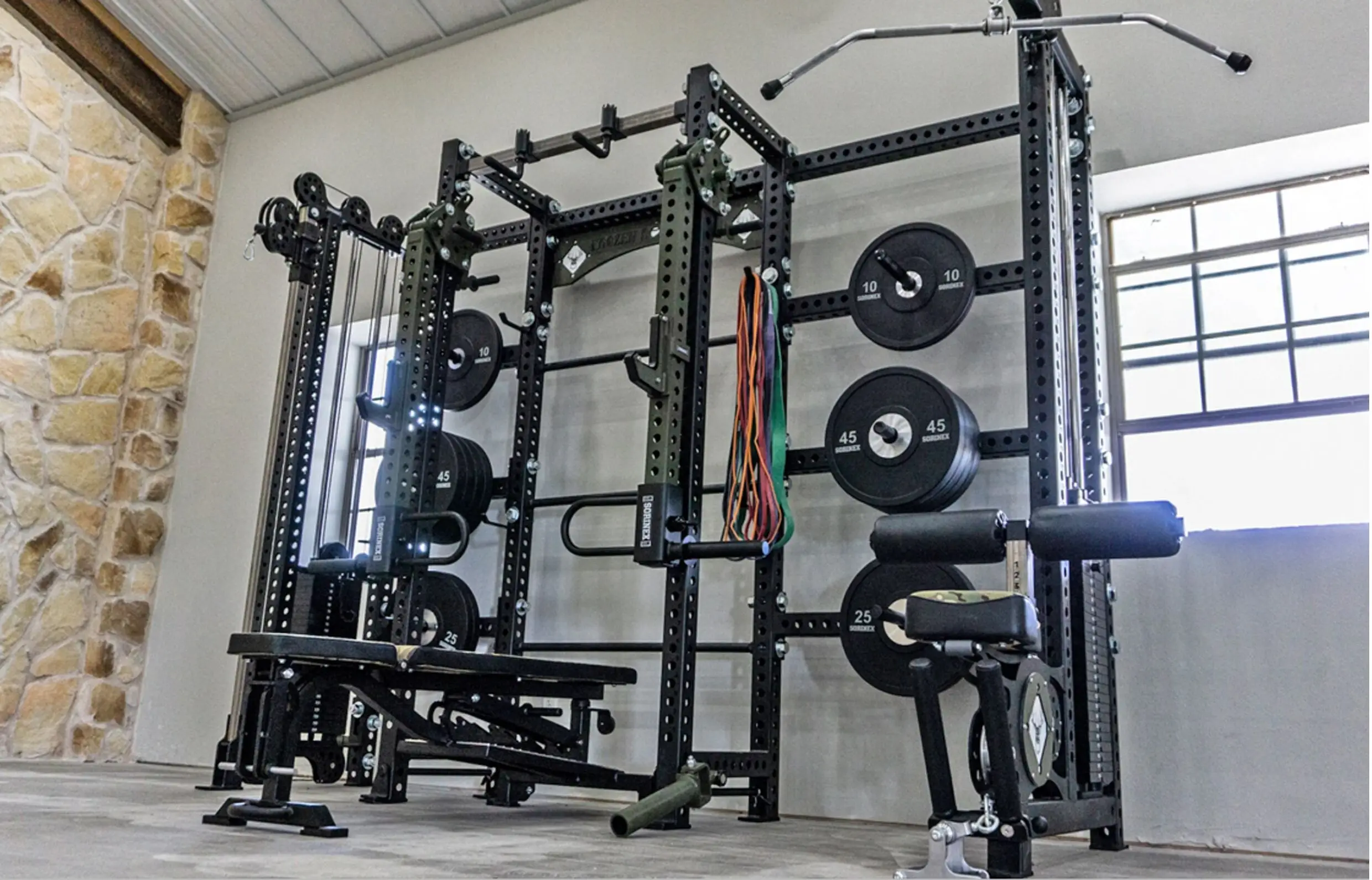 Crossmax Multi Functional Trainer  with High Pulley and Low Pulley