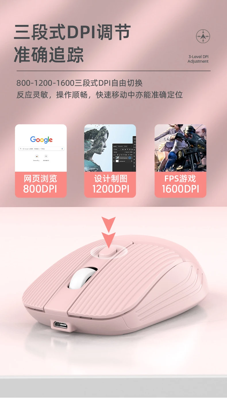 Factory USB wireless2.4G Office Mouse Colorful  Mouse new model with color packinghigh quality mouse laptop computer accessories