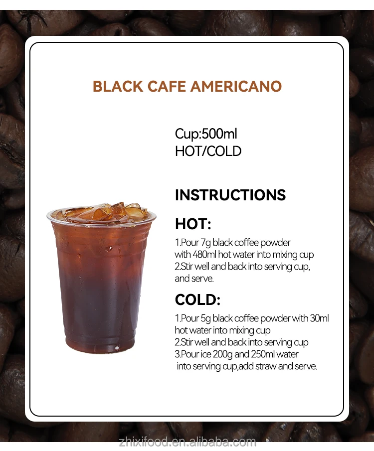 2023 New 100 Robusta Instant Black Coffee Powder From Vietnam Coffee