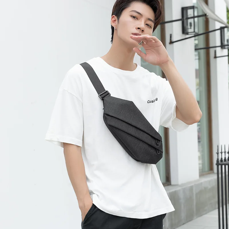 Buy Wholesale China New Design Latest Sling Bags/fanny Packs For Men ,chest  Bag With Usb Port & Sling Bag at USD 9