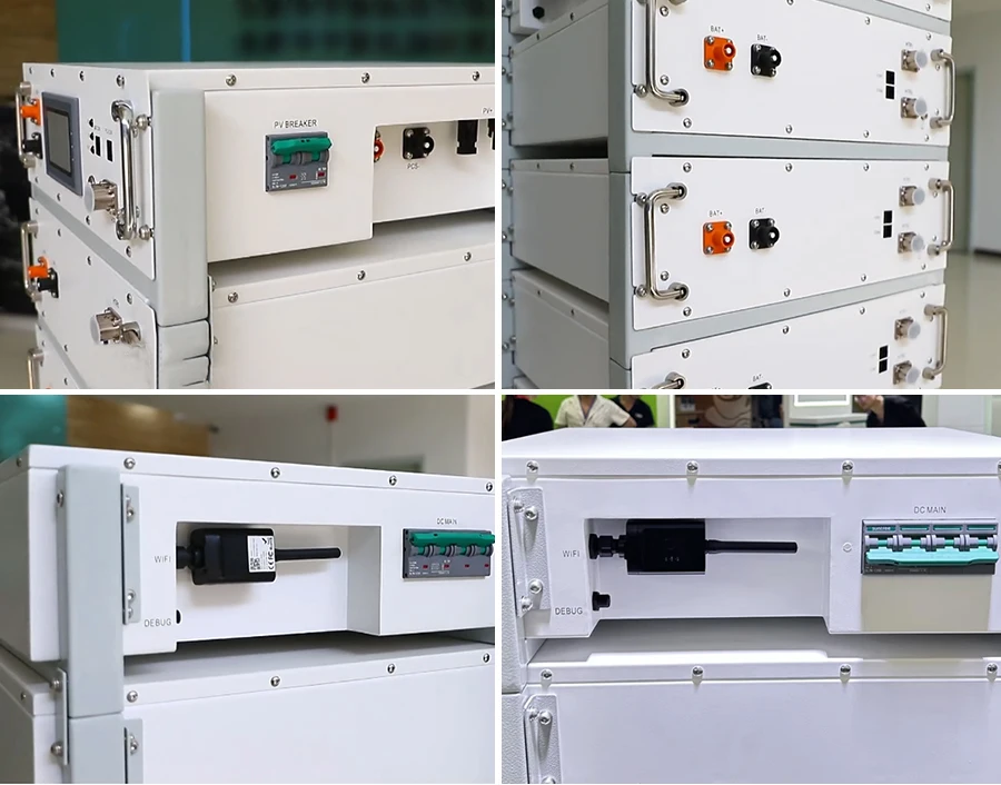 Stackable Energy Storage Cabinet Battery Rack Mount Solar 5kwh Lifepo4 ...