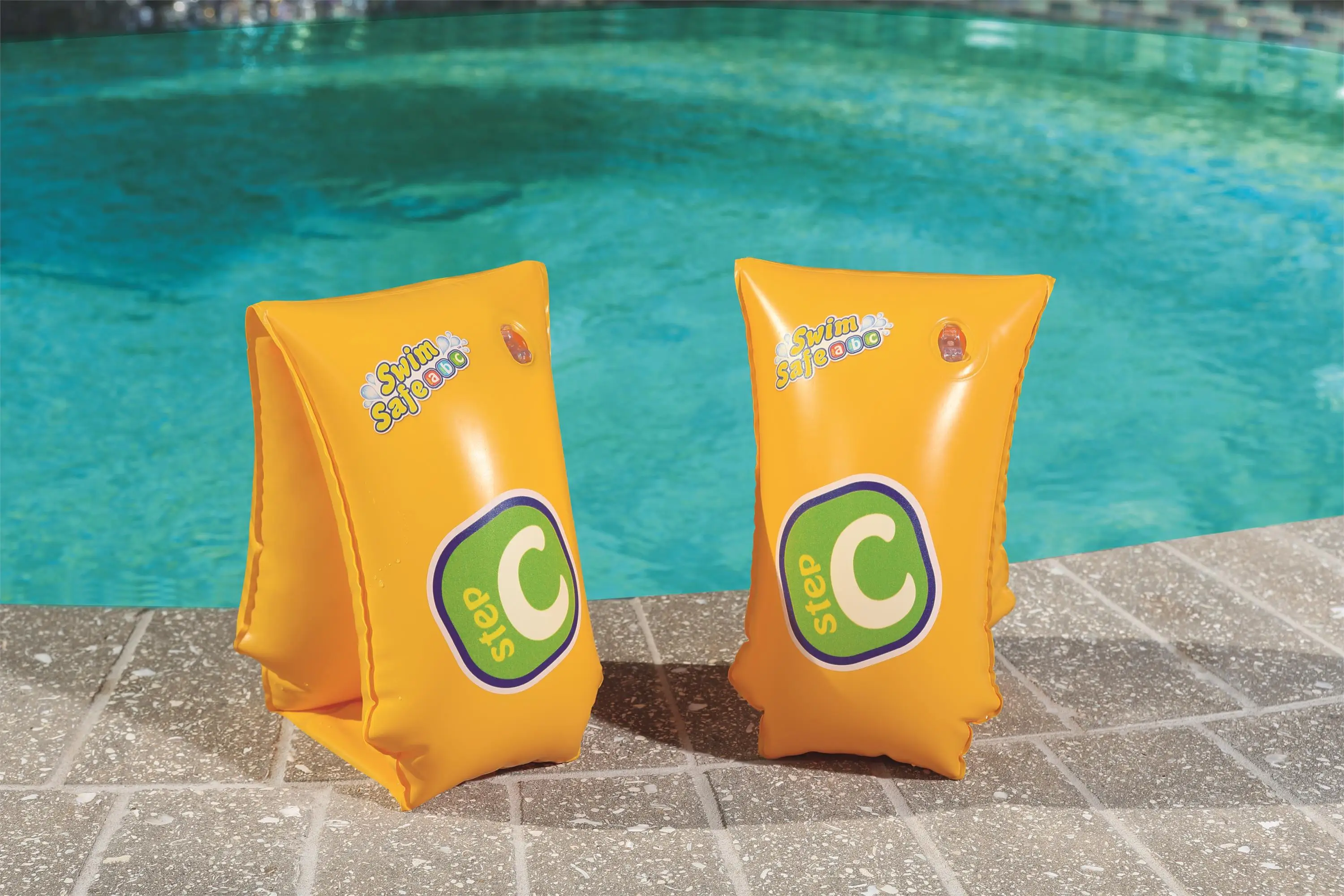 Bestway 32110 New Design for Swim Safe Armbands Step C Safe Step Shoes for Baby