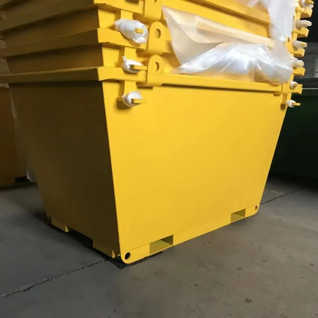Steel Skip Tipper Bin Scrap Metal Skip Bin for Sale
