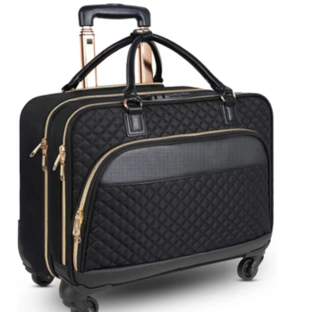 Rolling Briefcase Rolling Laptop Bag With Wheels & Tsa Lock