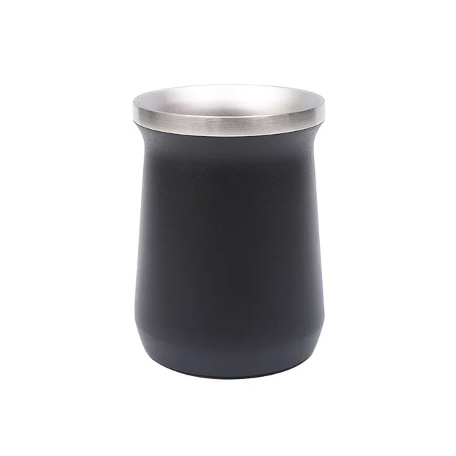 220ml custom glitter stainless steel double wall tumbler cups white thermal tea mug wholesale printed camping coffee mug