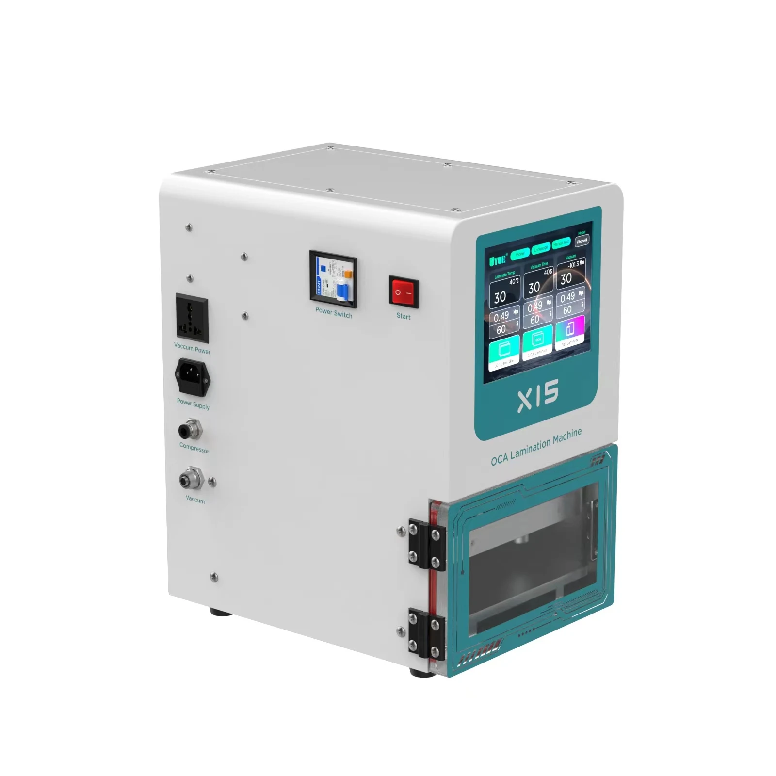 UYUE X15 OCA Lamination Defoamer Machine for iPhone Samsung Mobile ...