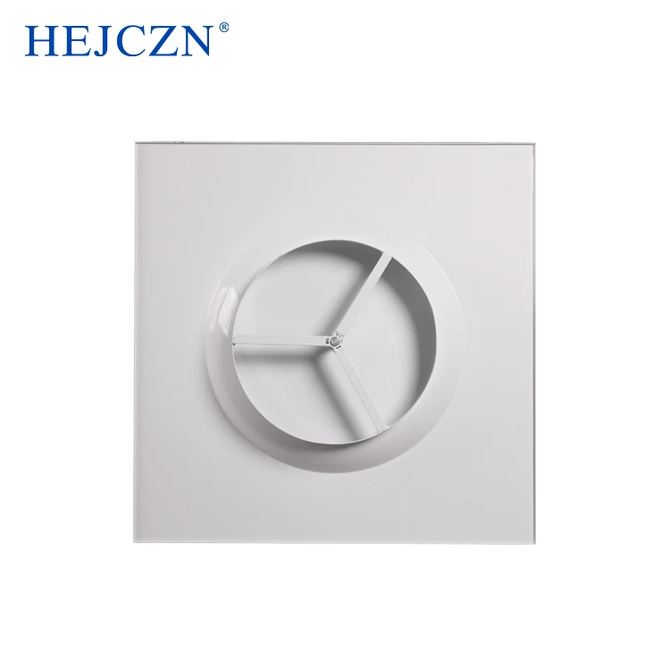 Wholesale Custom HVAC System Air Conditioning Round Air Return Grille Aluminum Material Round Nozzle Diffuser