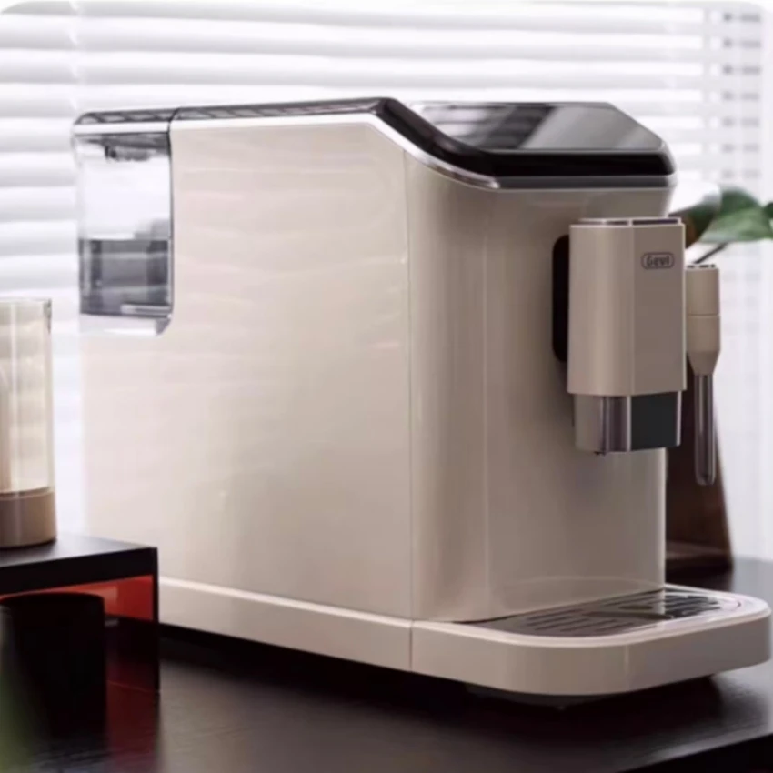 Compact Fully Automatic Coffee Machine Home Office - American Italian Style Grinder Milk Foam