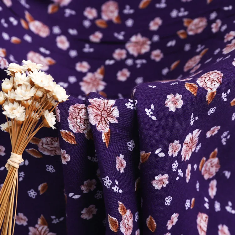 Вискоза вискоза Модальная ткань-100% для легкого и дышащего женского платья