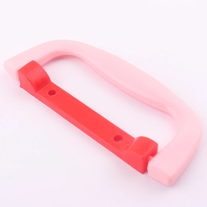 Пластиковая коробка розового цвета для упаковки игрушек, ручка для подарочной коробки