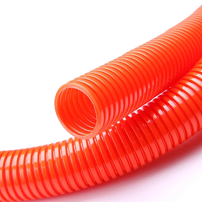 125 degree corrugated pipe and orange PA corrugated tube for auto wire