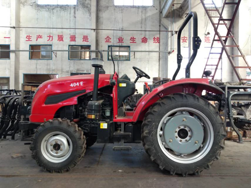 Cheap LUTONG LT404 40HP Agricultural Farming Tractors Mini Tractor 4x4 for Sale manufacture