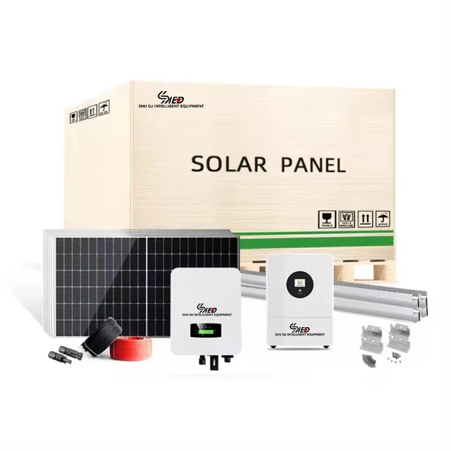 Home Solar energy storage System 1-10kwh All in on house portable Solar Energy Residential 3-10KW Hybrid Off Grid Solar System