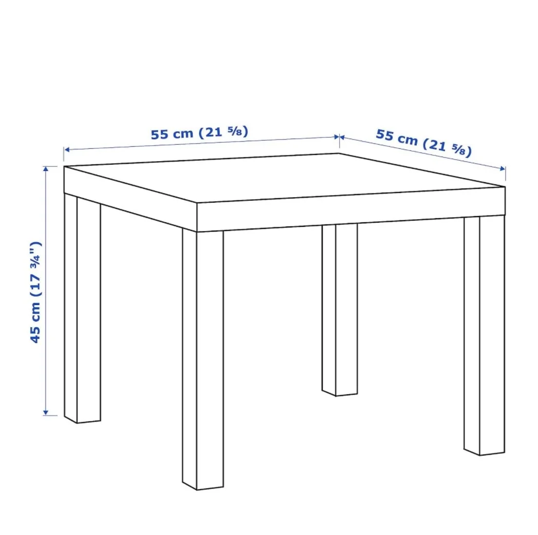 Размеры стандартного кухонного стола на 4 человека