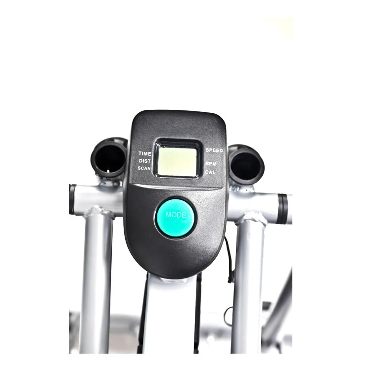 Cross Trainer Gym Elliptical Machine Exercise Bike Chain ABS Fan for Home Indoor Workout Fitness Training Adjustable Resistance