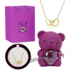 Boîte violette + Collier