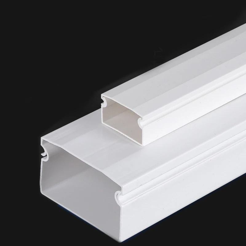PVC Cable Trunking 100 100mm Flexible Wire Duct China PVC Wire Duct Supplier