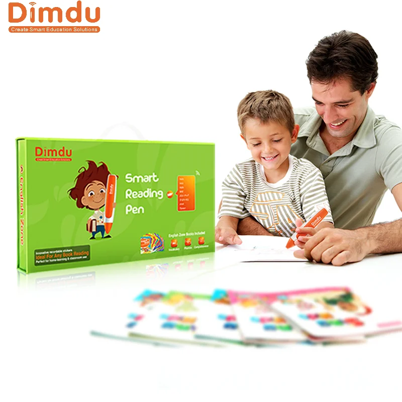 Educational Toys 2021 Dimdu Smart Reading Pen Talking Pen for Kids With Books