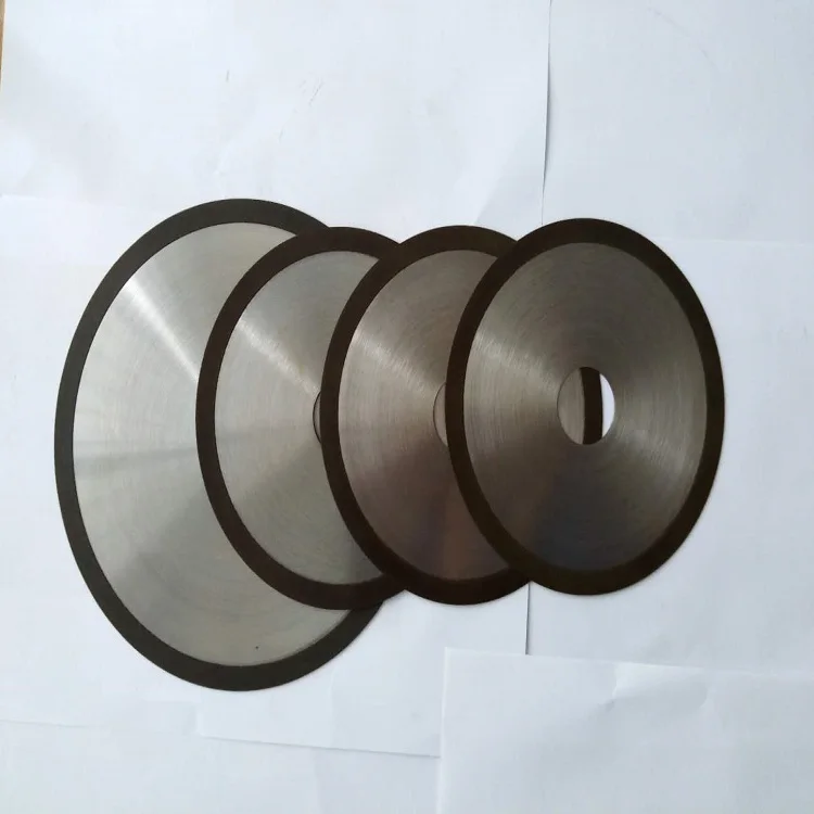 Сверхтонкое алмазное режущее колесо 1A1R для резки твердосплавного стекла, кварцевого стекла, полупроводников, керамики и т. д.