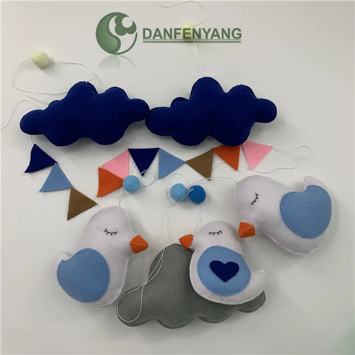 Симпатичная подвесная детская Войлочная игрушка для кровати
