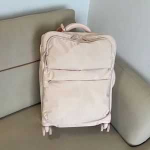 Personalized Luggage Trolley Bag Waterproof Collapsible Suitcase Upright Mini Rolling Wheels Duffle Tote Travel Bag