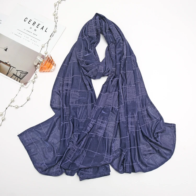 12 видов цветов оптовая продажа мягкий высококачественный Блестящий Модный полиэфирный хиджаб из