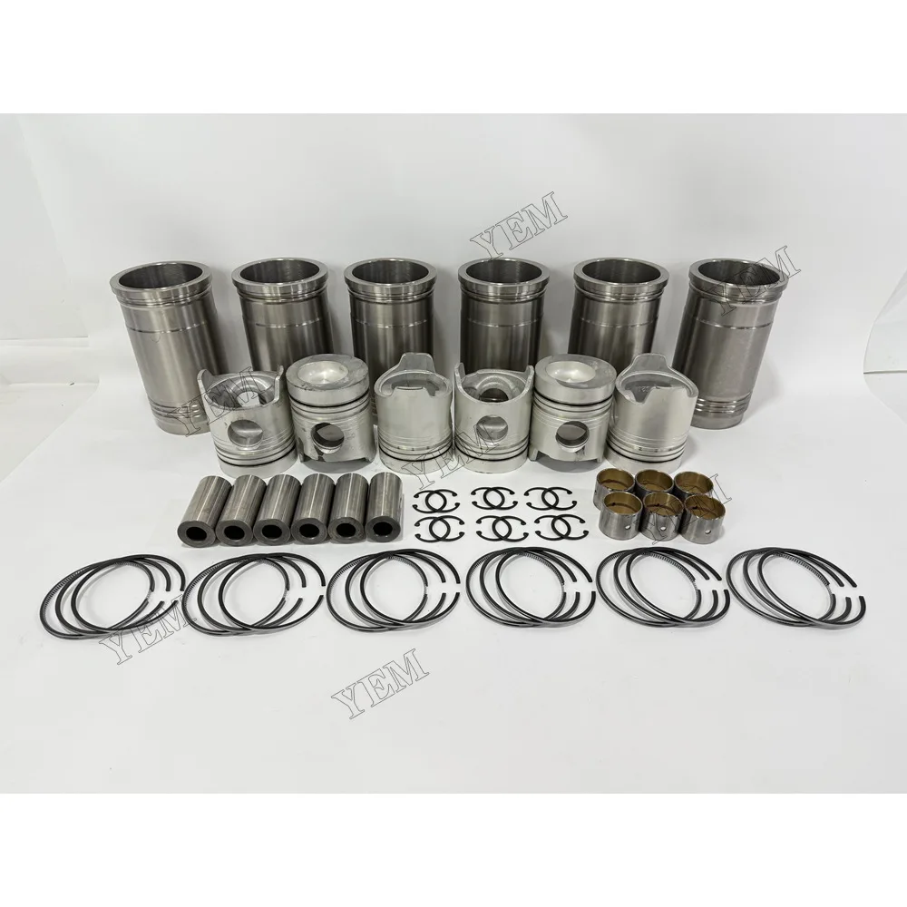 Cylinder Liner Kit for Mitsubishi 6D20 Industrial Engine Parts 5