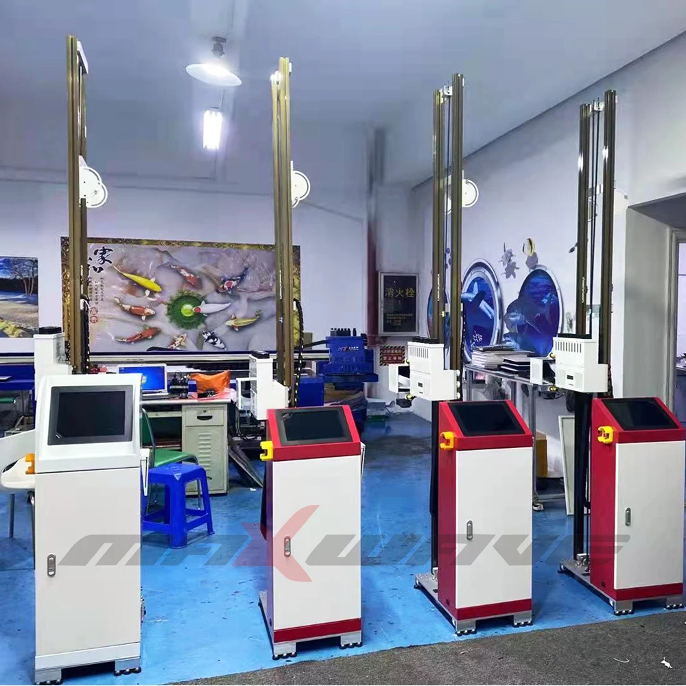 Maxwave Laser Good Quality EPS DX7 Double Head Wall Printer Direct to All Vertical Surfaces Wall Printing Machine Price