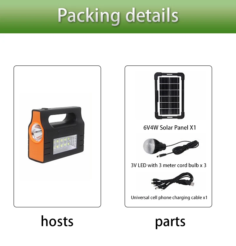 Solar Home Lighting System Gdlite Solar Lighting Solar Power Home Lighting System With Three Bulbs
