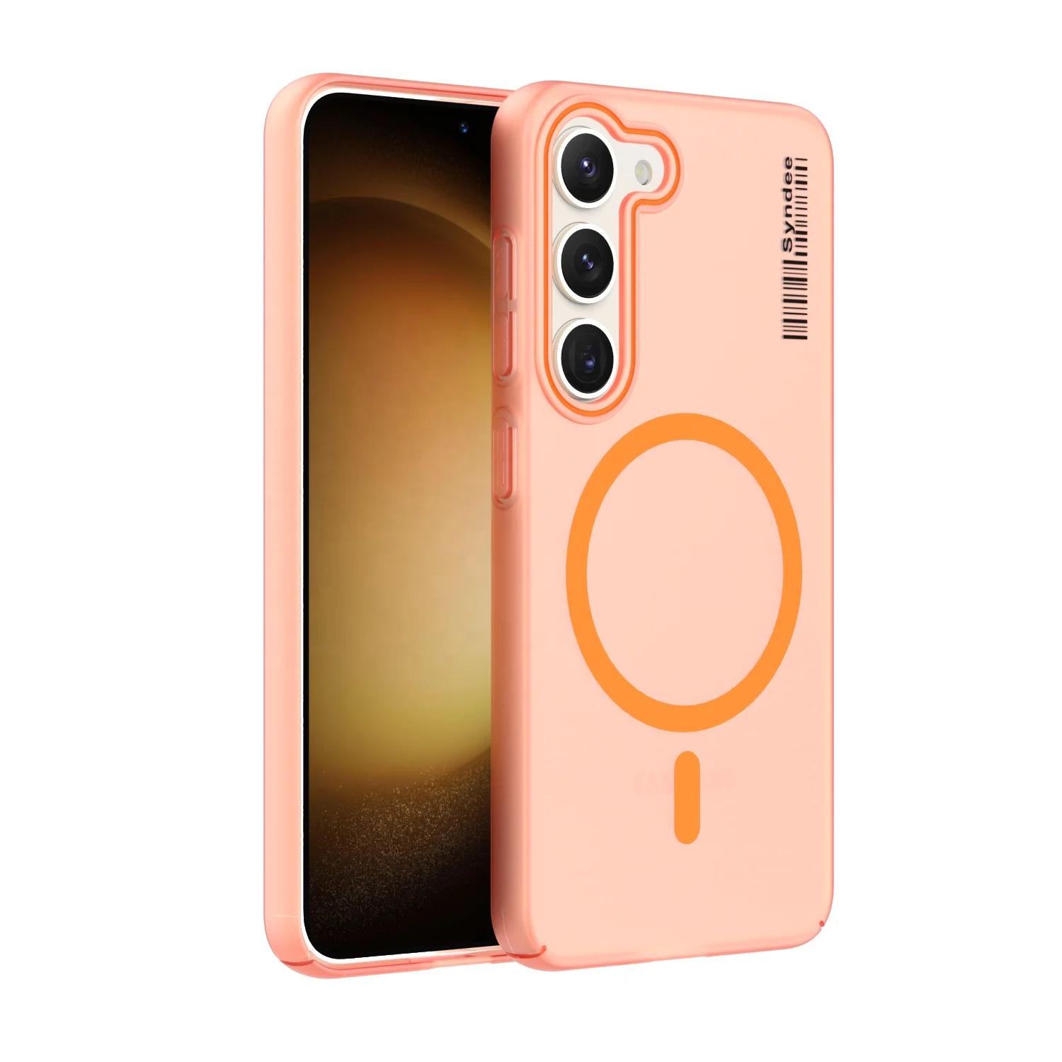 Anti Yellowing Translucent Matte Full Cover PC Smoke Coque Smartphone Frosted Phone Case for Samsung Galaxy S23 S24 FE S25 Ultra