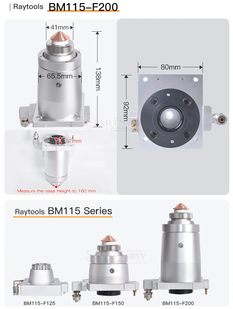 Raytools BT210S BT230 BT240S BM111 BM109 BM112 Fiber Laser Cutting Head Nozzle Connection Parts Laser Nozzle Sensor Connector