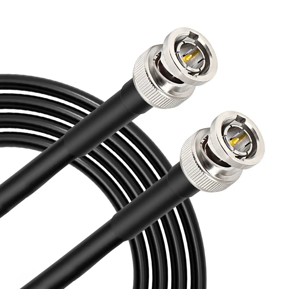 Rg6 75 Ohm Security Camera Cable 12G SDI Cable 6FT - BNC Male To Male ...