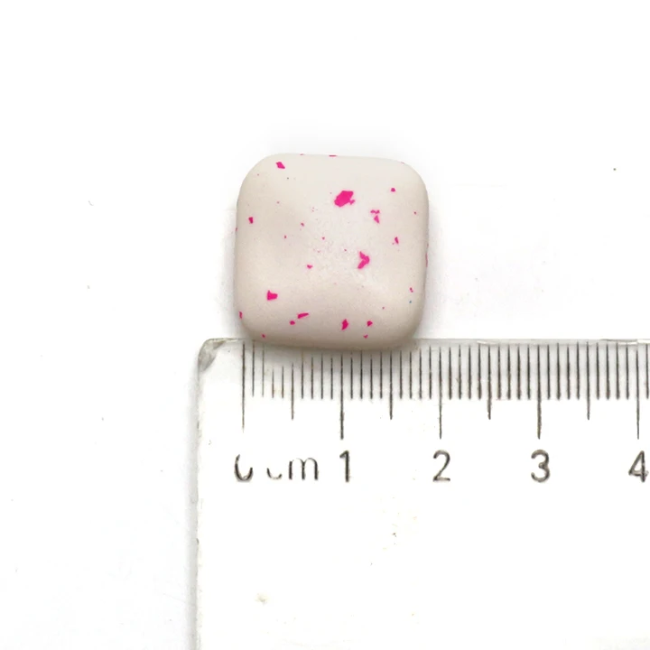 Square bubble gum
