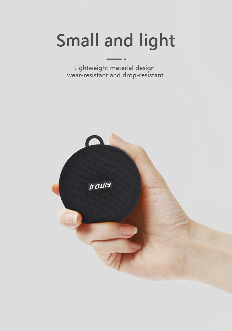 Portable Bikes Column Waterproof Shower Hands Free Woofer Bluetooth Speaker - ANKUX.COM