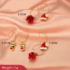 01 Elk Earrings A#4063