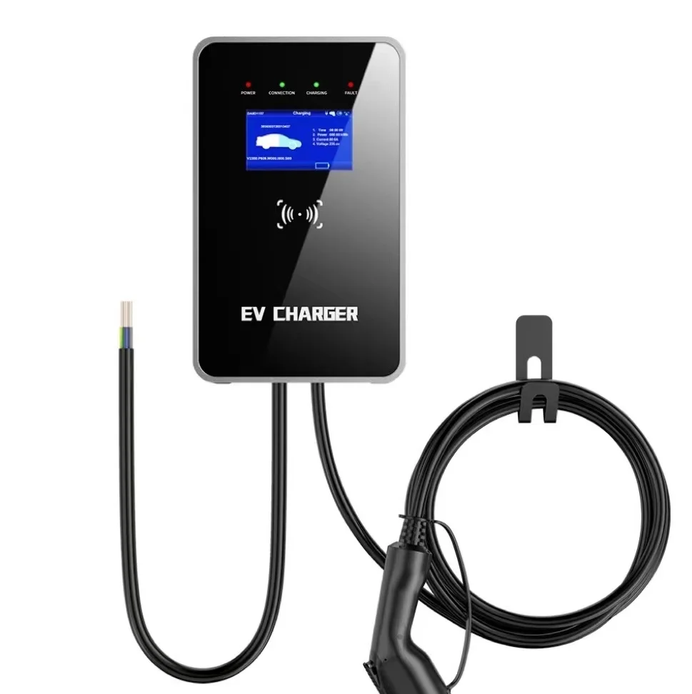 Ac Wallbox Ev Charger Mounting Pole Mechanical 7kw 32a Iec 621962 Gt/b