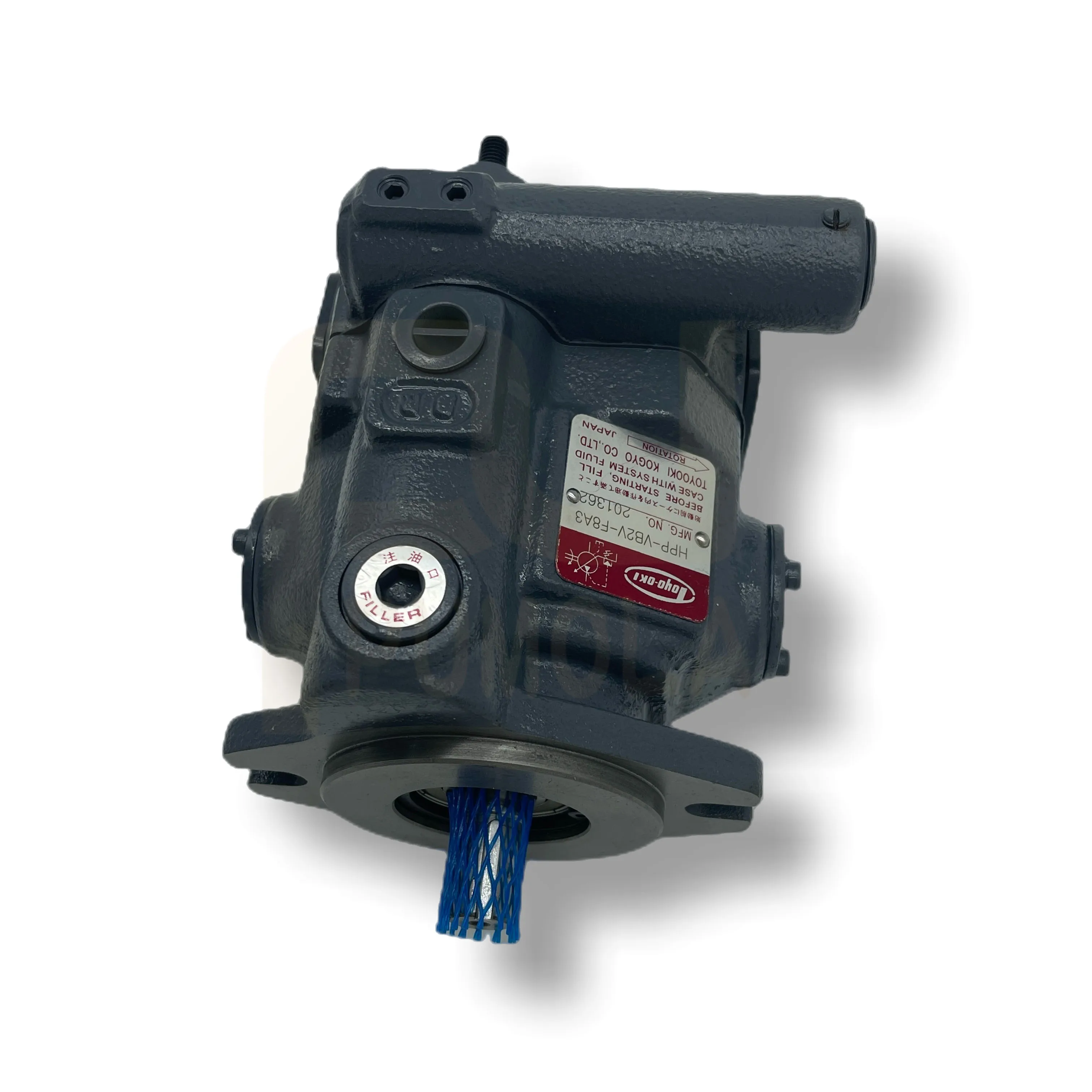 Toyooki Variable Displacement Piston Pump Hpp Hpp-vb2v Series Variable ...