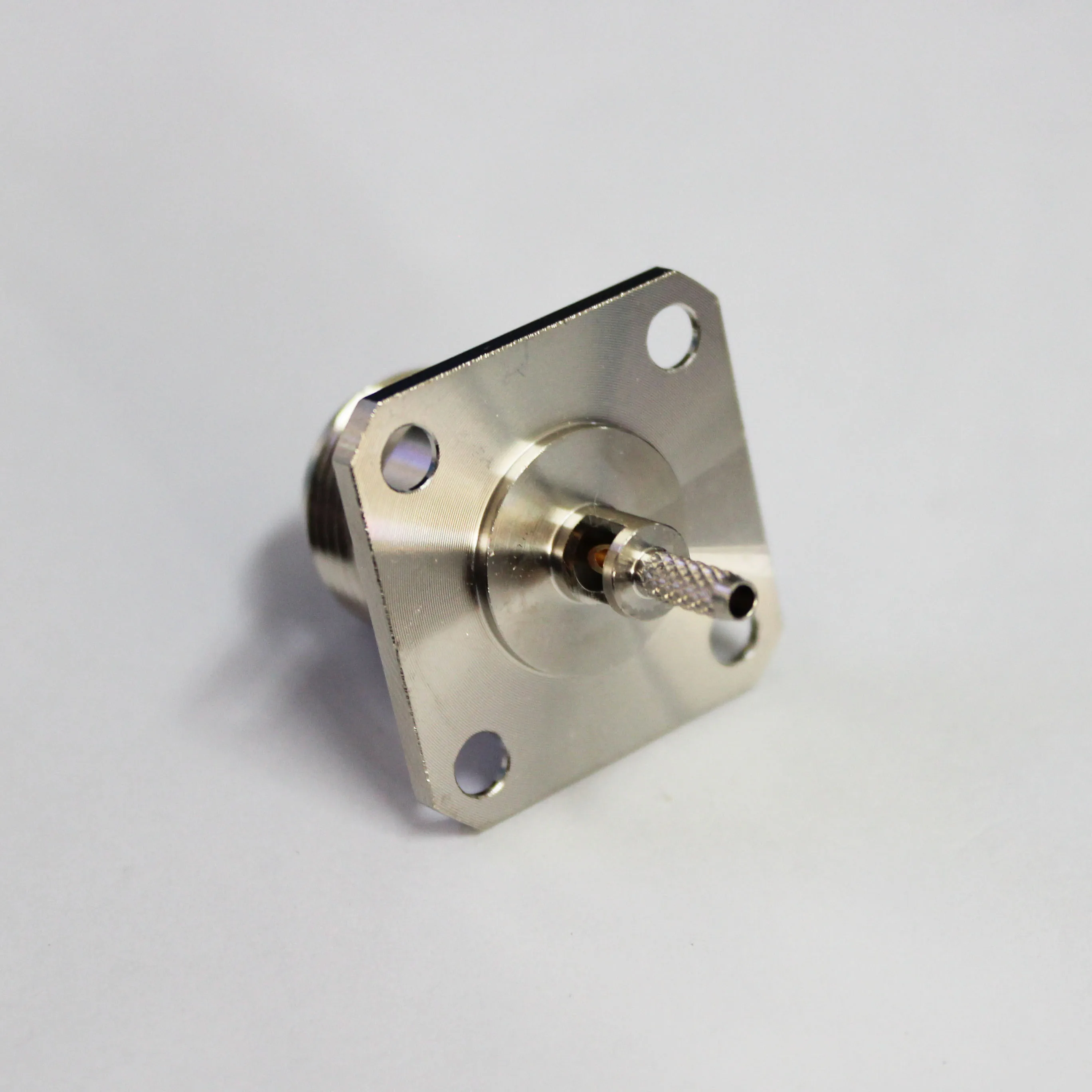 product n kf15 coaxial connector n female flange connector for rg174 rg316 coaxial cables-2