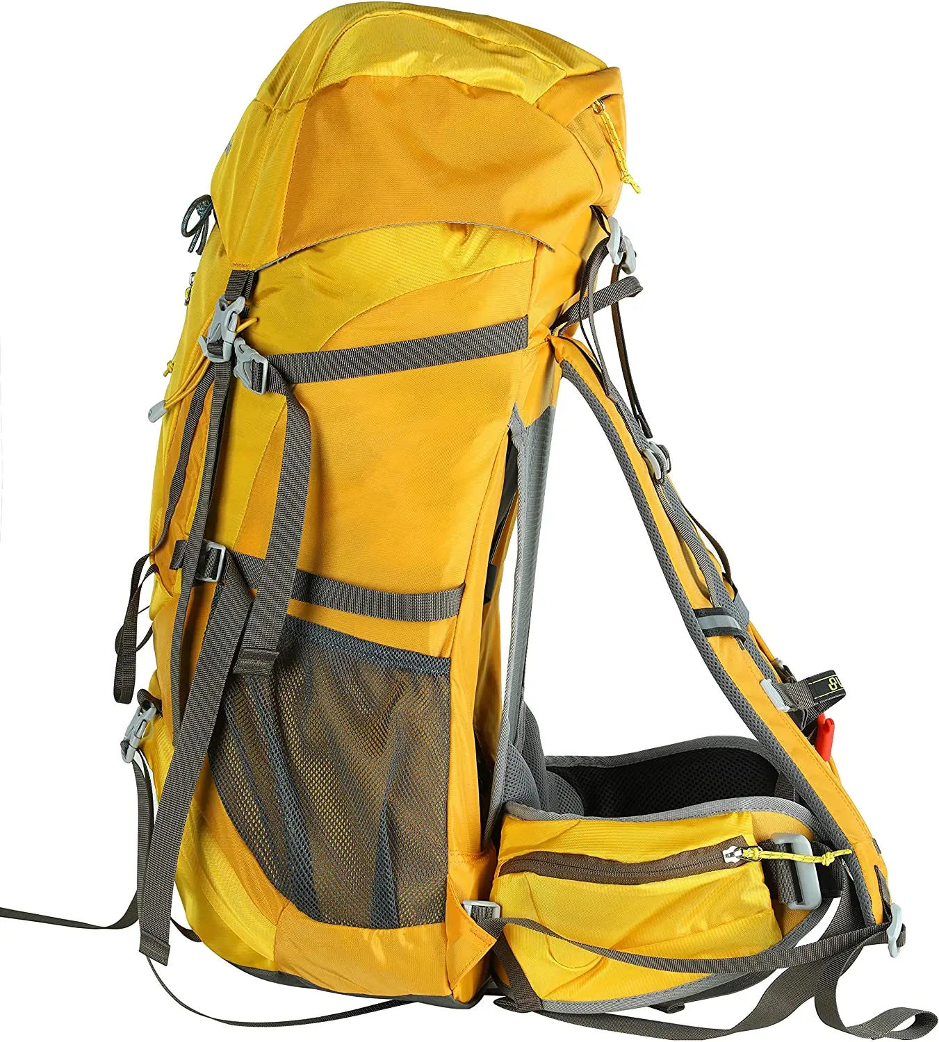 Durable 50L Hiking Backpack Camping Outdoor Rucksack Travel Trekking Bag