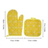 Yellow check pattern + mat (26*13cm)