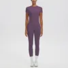 7156 short sleeve 7140 pants set-grape thistle purple
