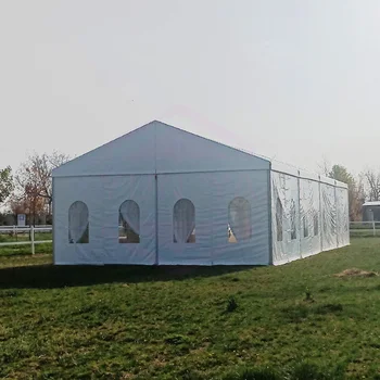 Promotional Heavy-Duty Grassland Party Banquet Marquee Tent White Clear Wedding a Frame Tent Outdoor Marquees Waterproof