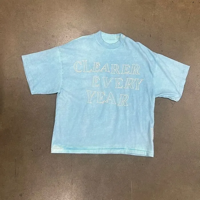 Tshirt Custom Over Sized Heavy Cotton 230Gsm Screen Print Distressed Embroidery Stone Sun Faded T-shirt Acid Wash T Shirts Men gallery 2