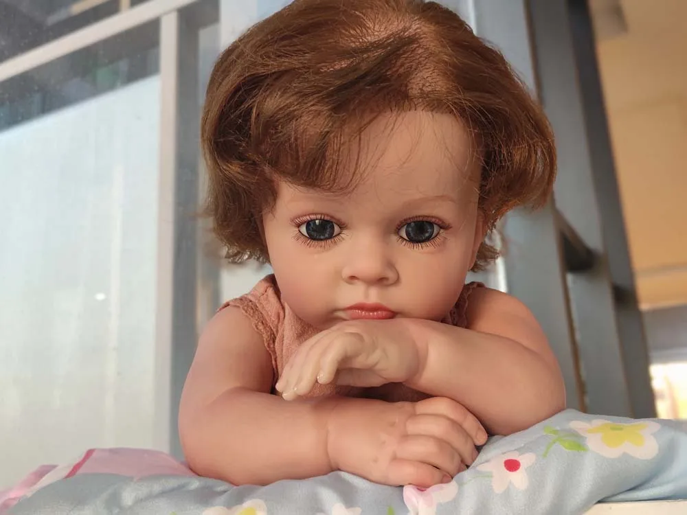 R&b Reborn Doll Factory Silicone Reborn Baby Toddler Girl Alive Dolls ...