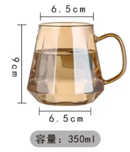 Factory high borosilicate glass teapot set Drink Set Water Jug with cup and holder