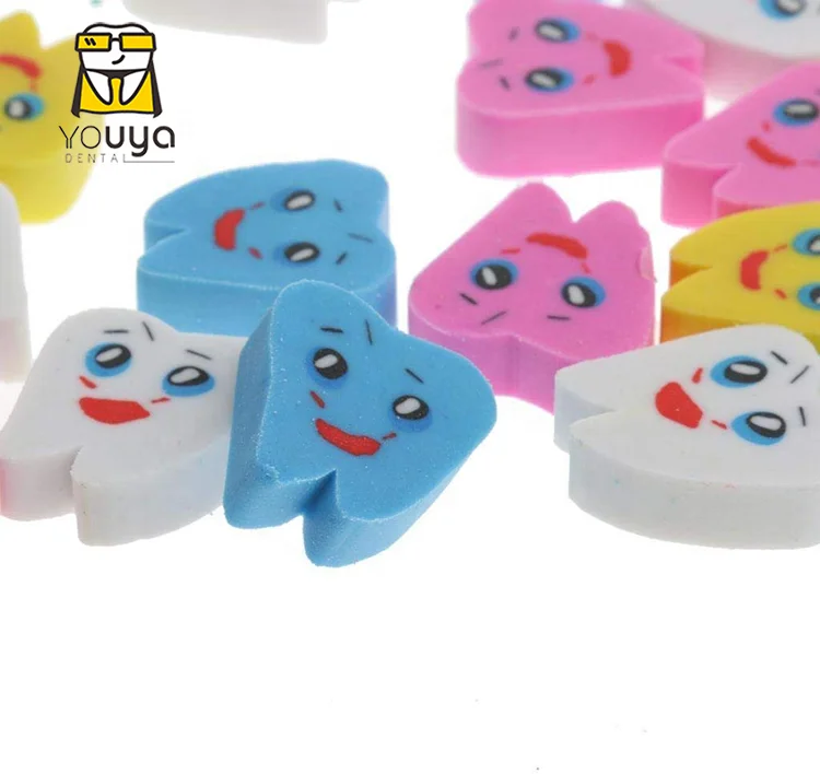 
Новый модный резиновый ластик в форме зубов для детей 