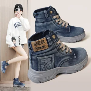 New Products Lightweight Anti-Slip Workwear for Martin Boots Retro Sports Short Boots Waterproof Cowboy Western Style