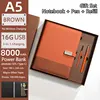 [Coffret cadeau marron] Pas de chargeur sans fil