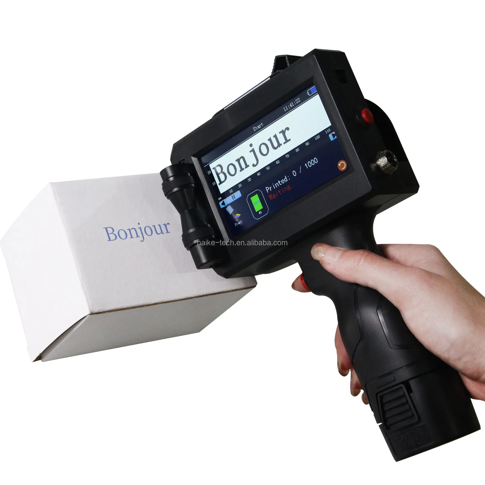 ハンディー刻印機　hamdheld inkjet printer 5cm Large Character Handheld Inkjet Printer Portable Pattern LOGO